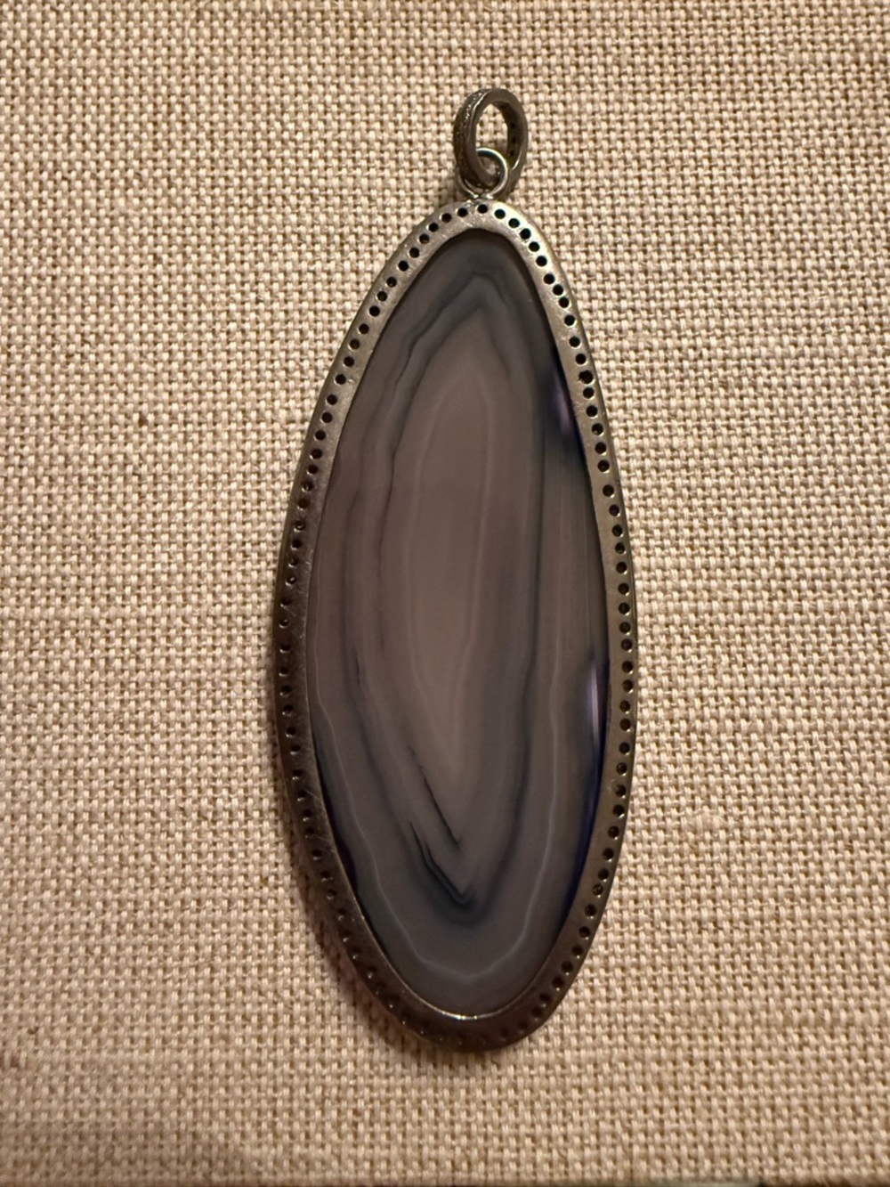The Woods Fine Jewelry Agate Pendant - Picture 3 of 4